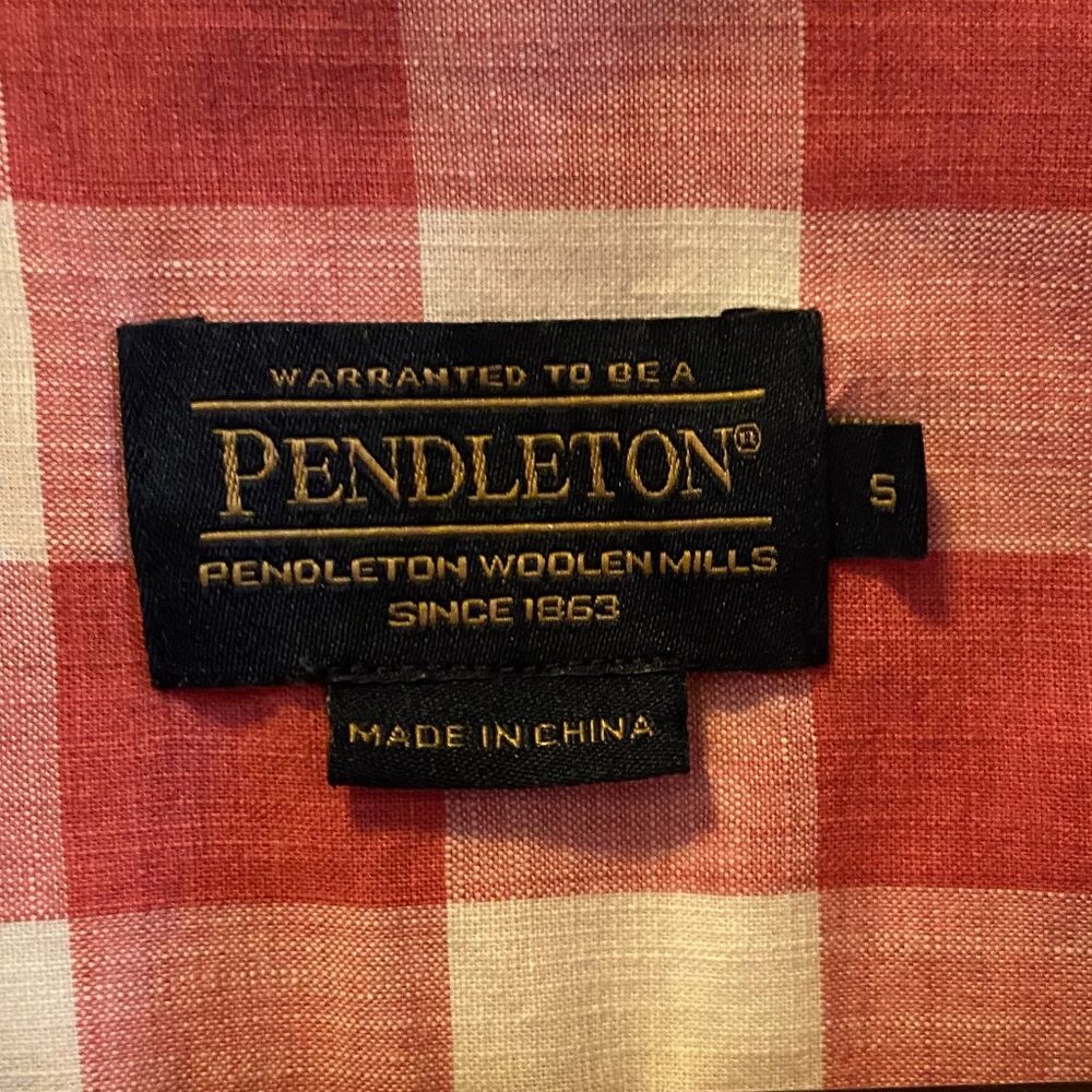Pendleton Button Down Sz S - image 7